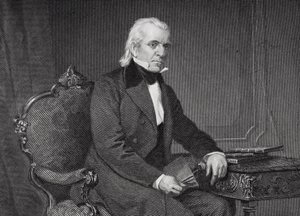 Portrait de James Knox Polk (1795-1849) (détail) - Alonzo Chappel